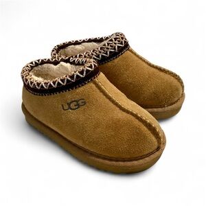 UGG Tasman Chestnut Suede Slip-Ons Toddler size 7